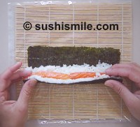 Maki Sushi rollen